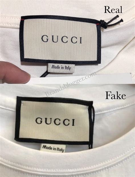 how to tell if gucci shirt is fake|how to check gucci t shirt.